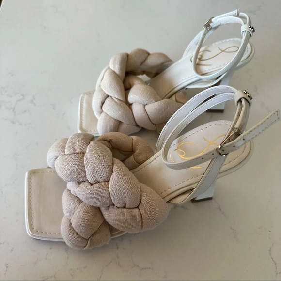 Sam Edelman Courtney Sandal in ivory Size: 6M - Picture 4 of 7